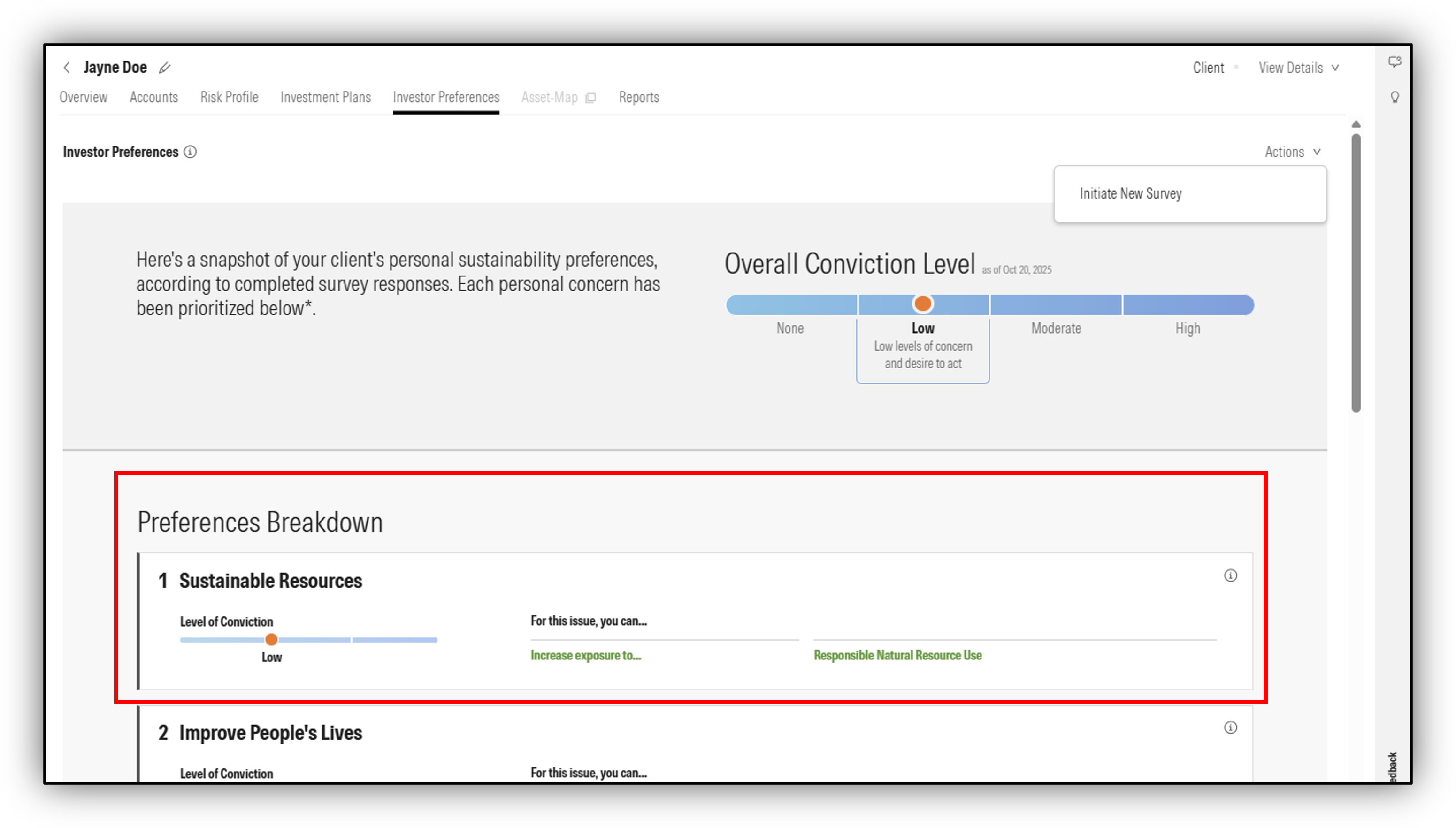 Advisor Workstation Support