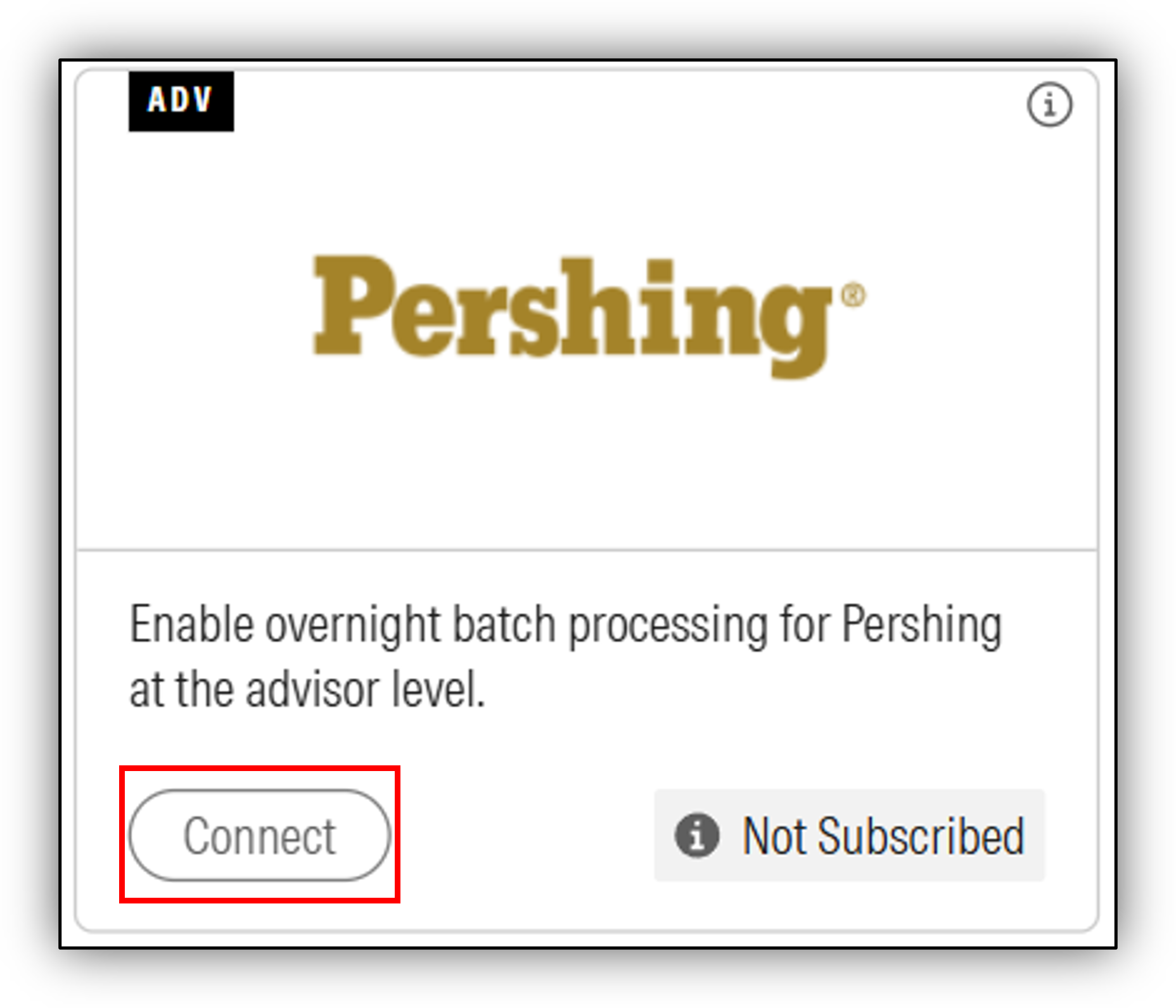 Netx Pershing Advisor Workstation Support