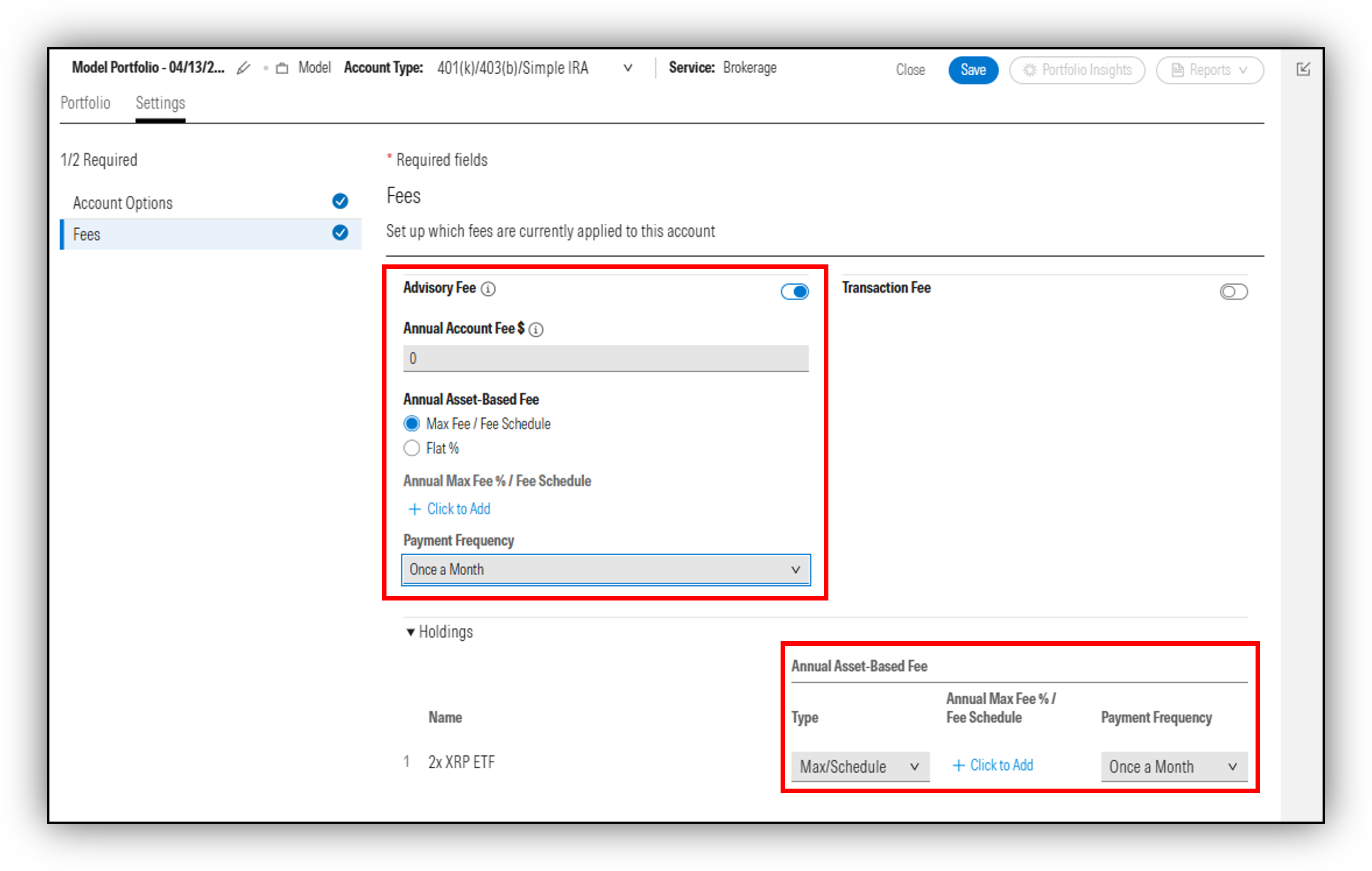 Advisor Workstation Support