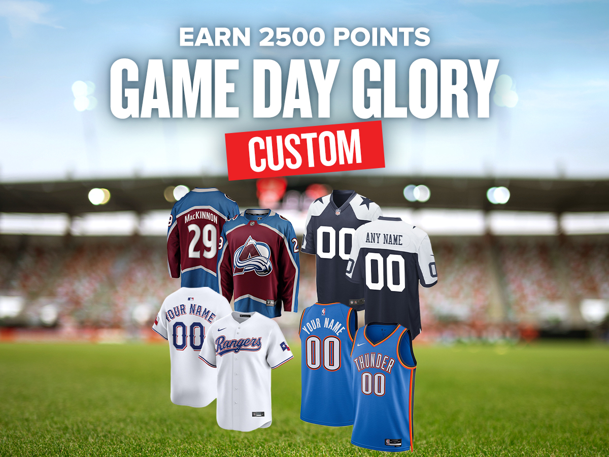 Game Day Glory Custom Jersey