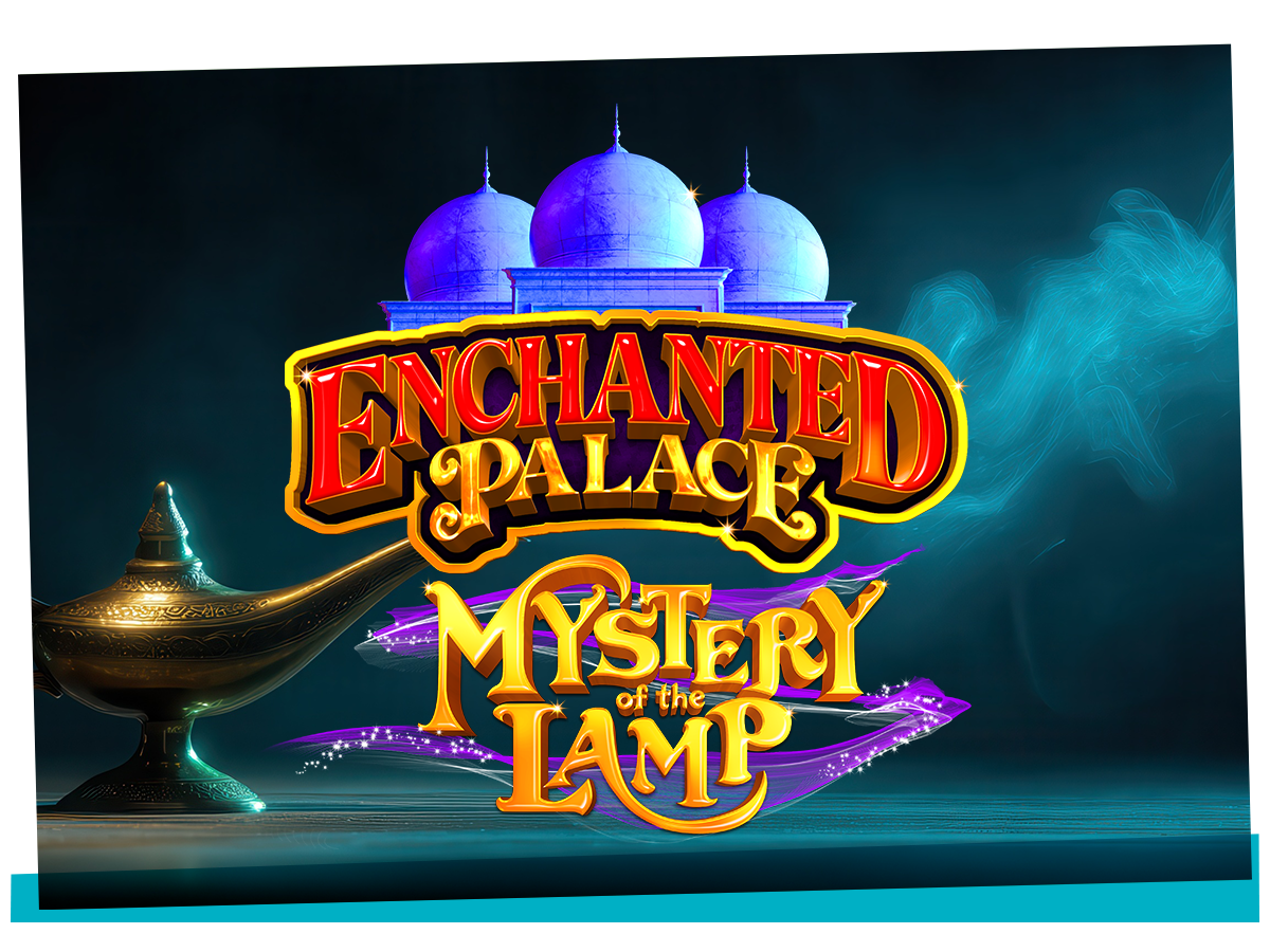 Mystery of the Lamp Enchanted Palace logo image