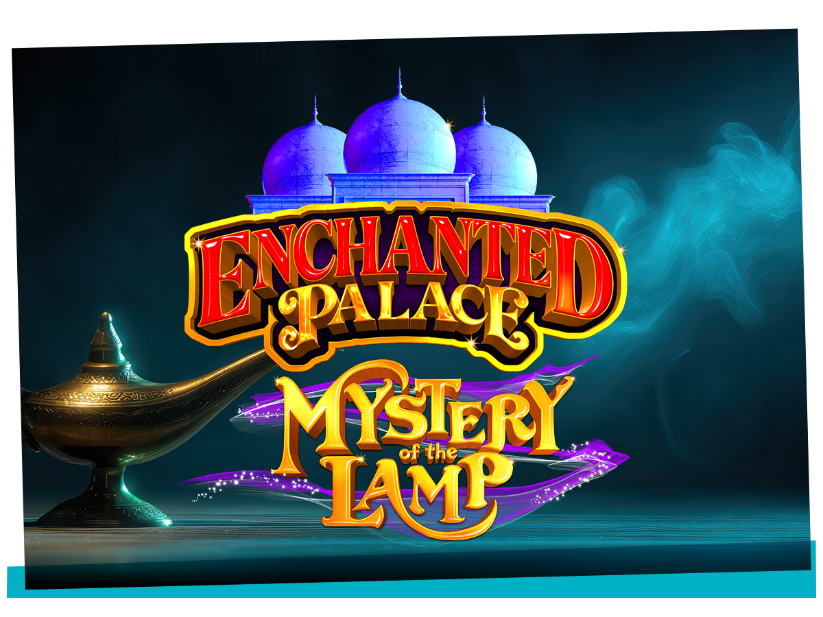 Mystery of the Lamp Enchanted Palace logo image