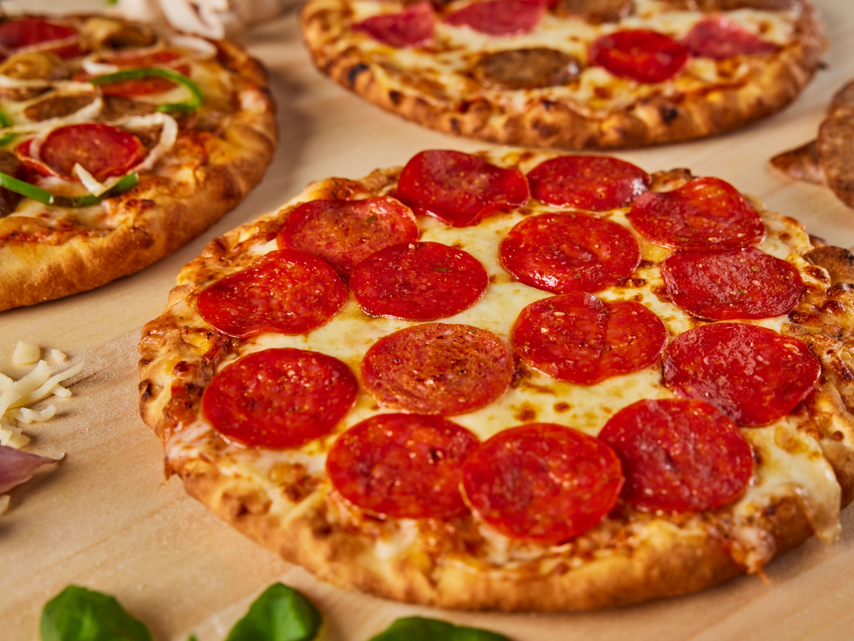 Pepperoni Pizza at Dough Mama's Restaurant