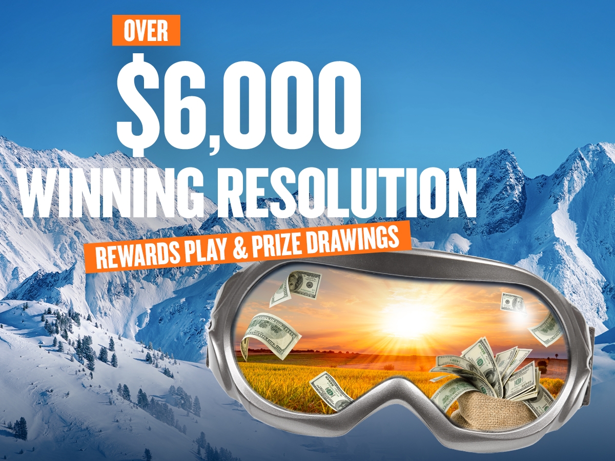 Over $6,000 Winning Resolution Rewards Play & Prize Drawings
