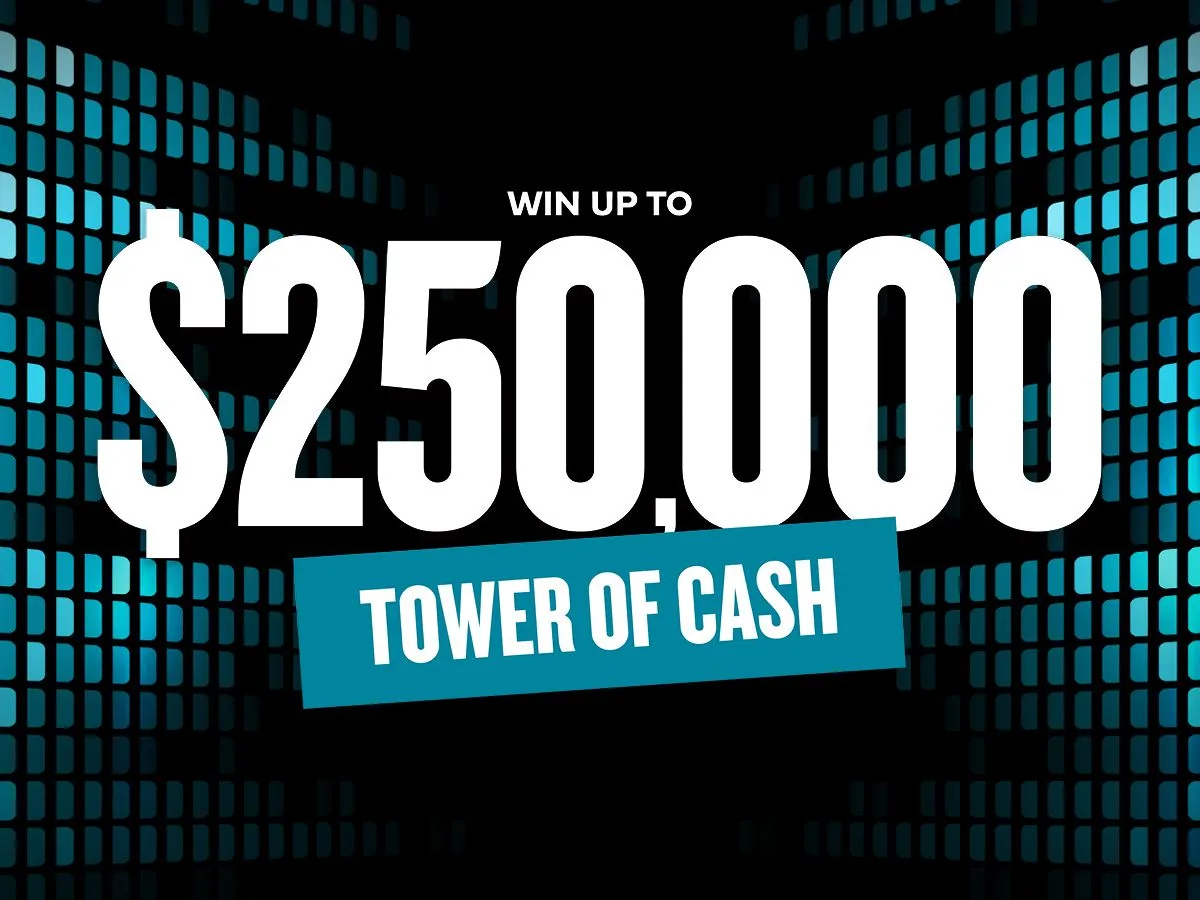 $250,000 Tower of Cash Drawings