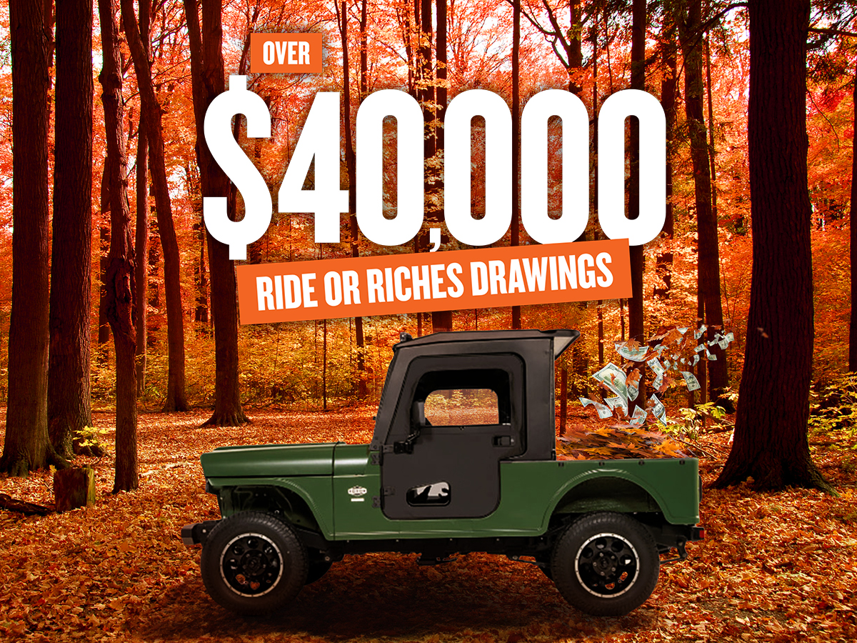 Ride or Riches Promotion Image