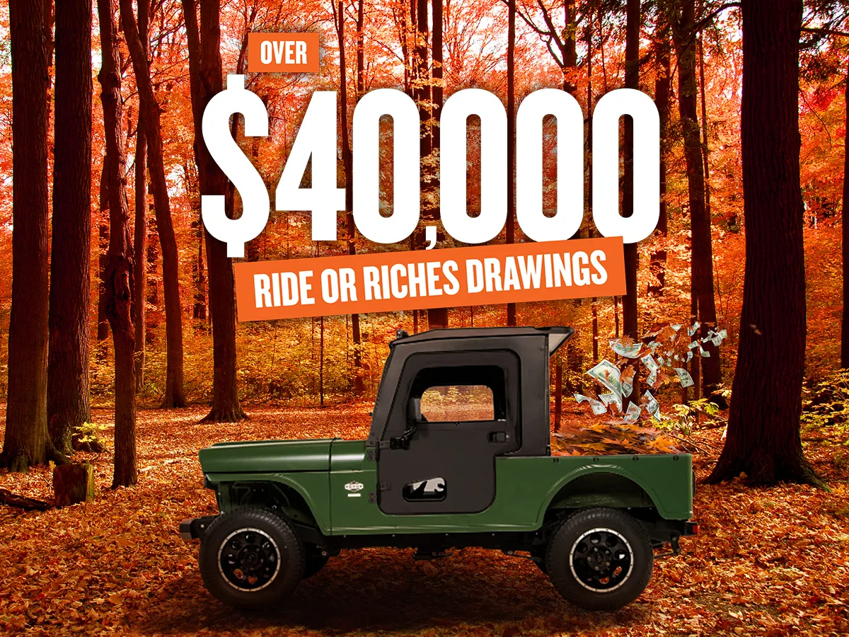 Ride or Riches Promotion Image