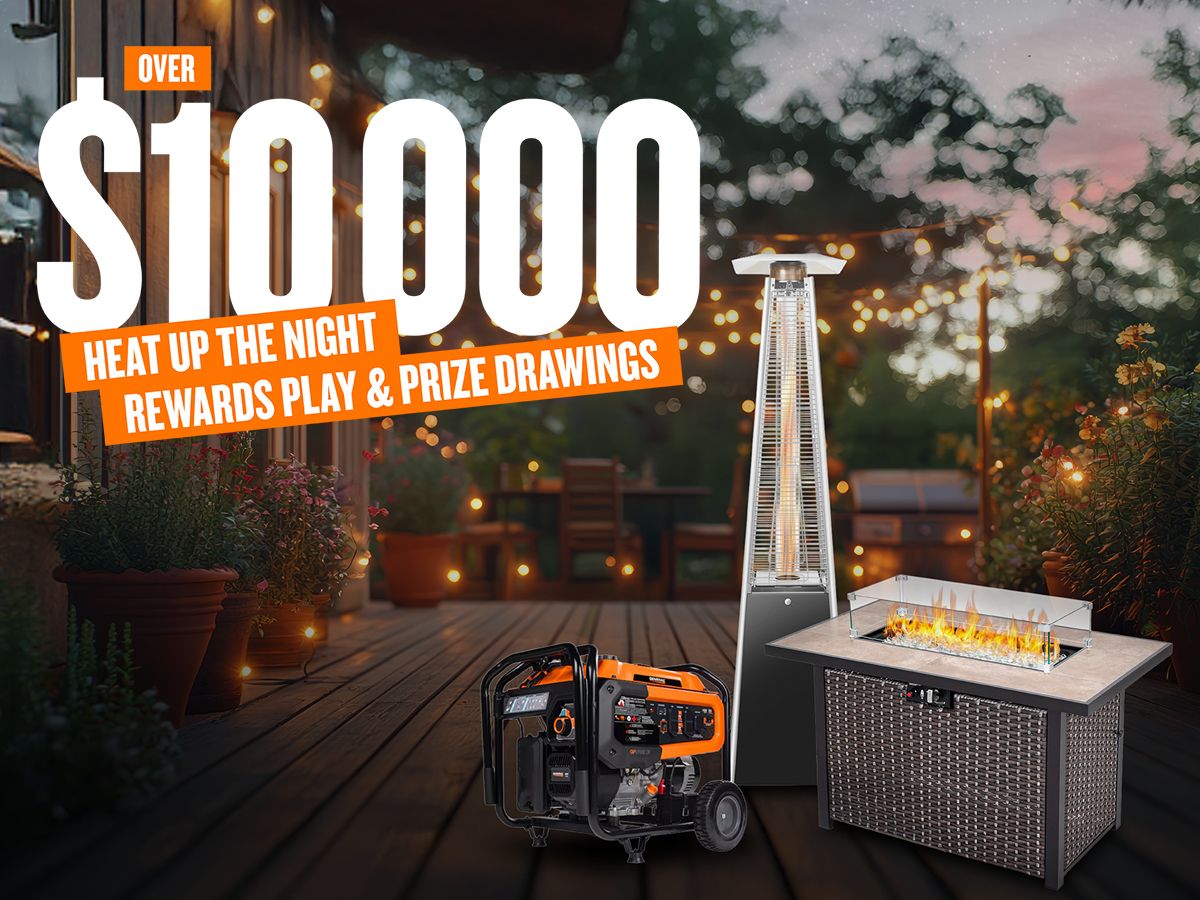 Over $10,000 Heat Up the Night Rewards Play & Prize Drawings