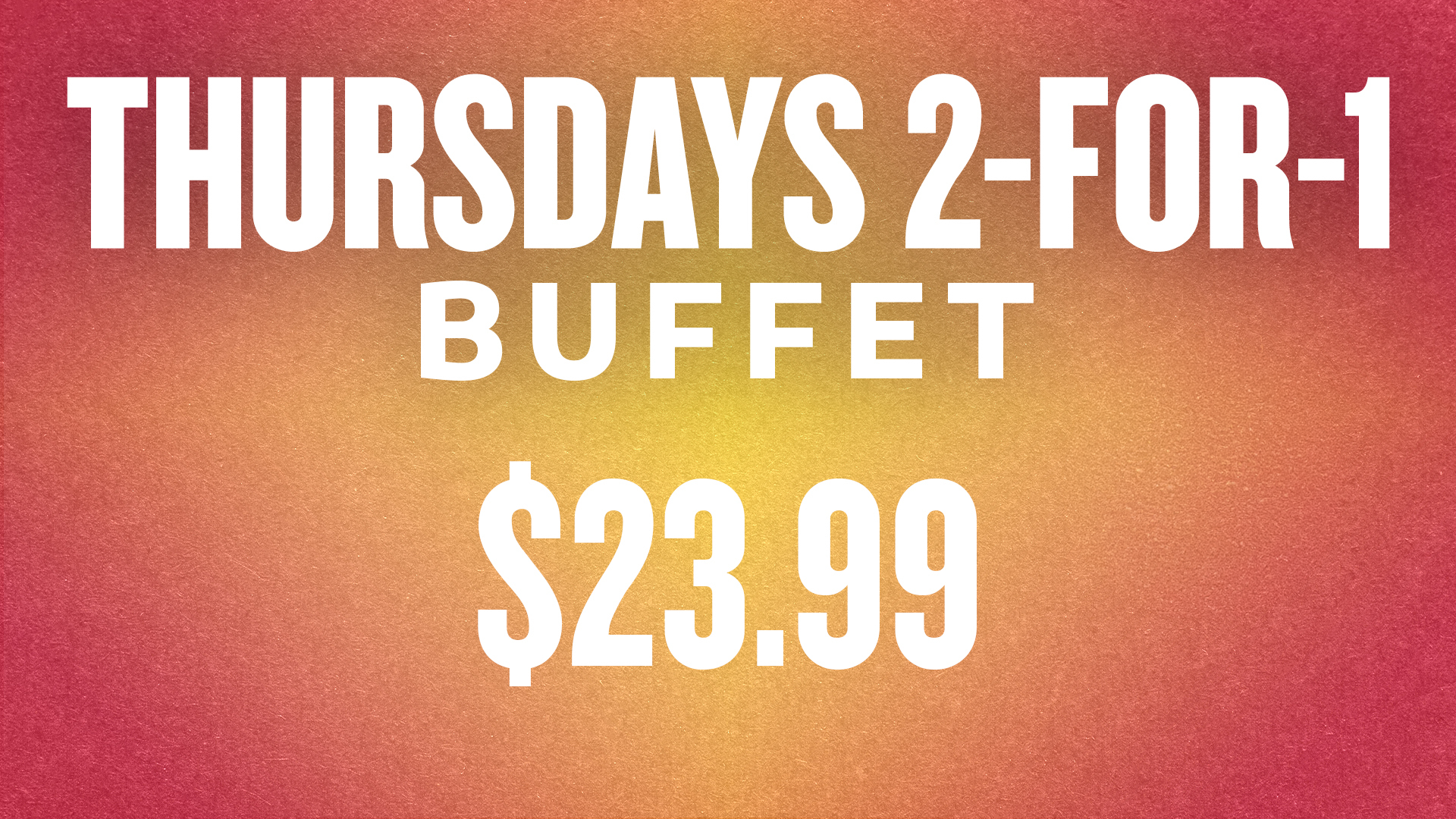 The Market Place 2-for-1 Buffet Promo Image