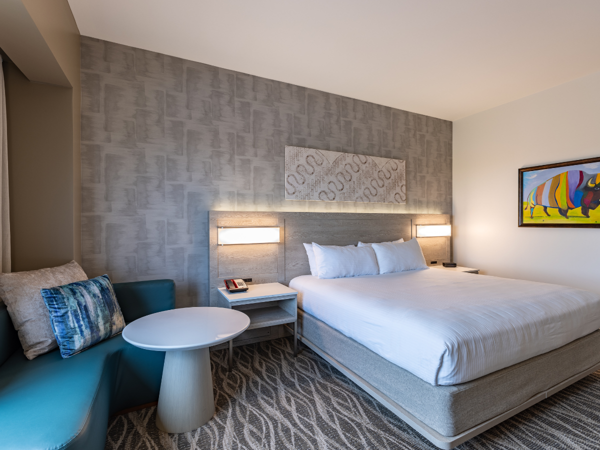 Deluxe King Hotel Room at West Siloam Springs