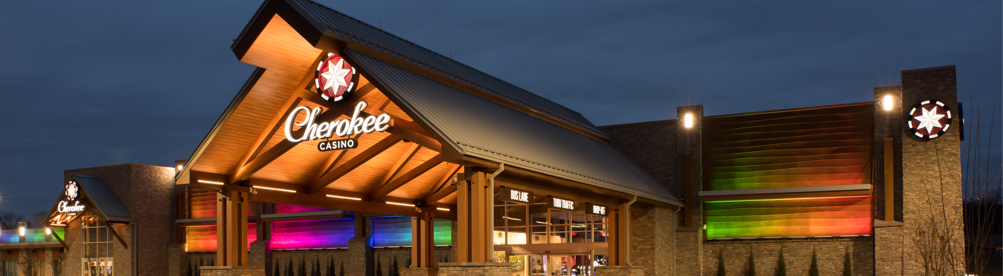 Cherokee Casino Grove Building Exterior