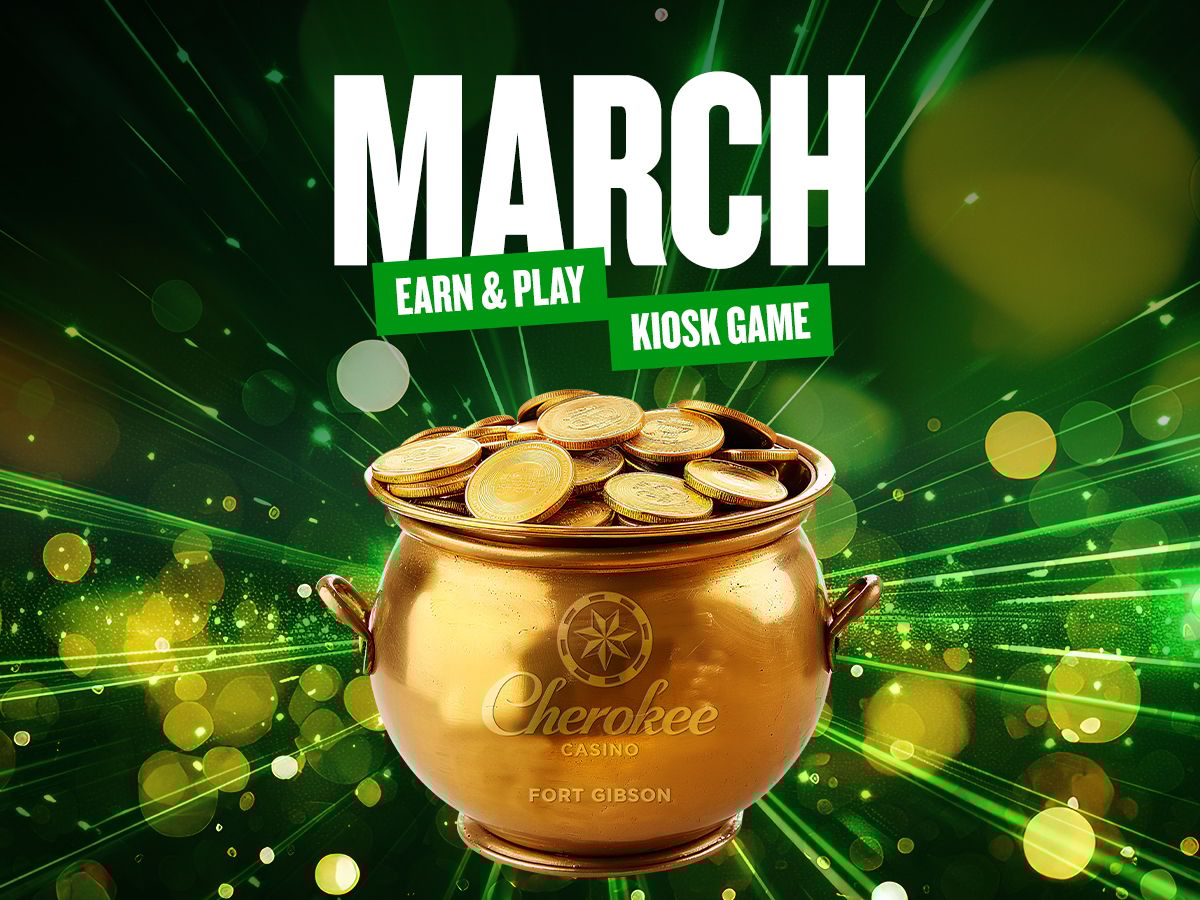 March Earn & Play Kiosk Game