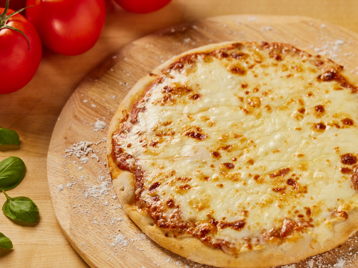 Cheese Pizza at Dough Mama's Restaurant