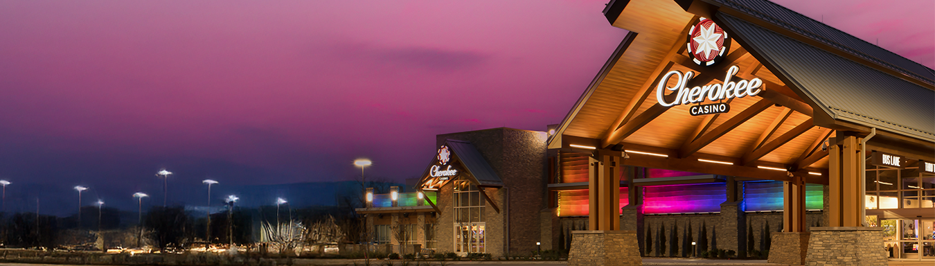 Cherokee Casino Grove Building Exterior