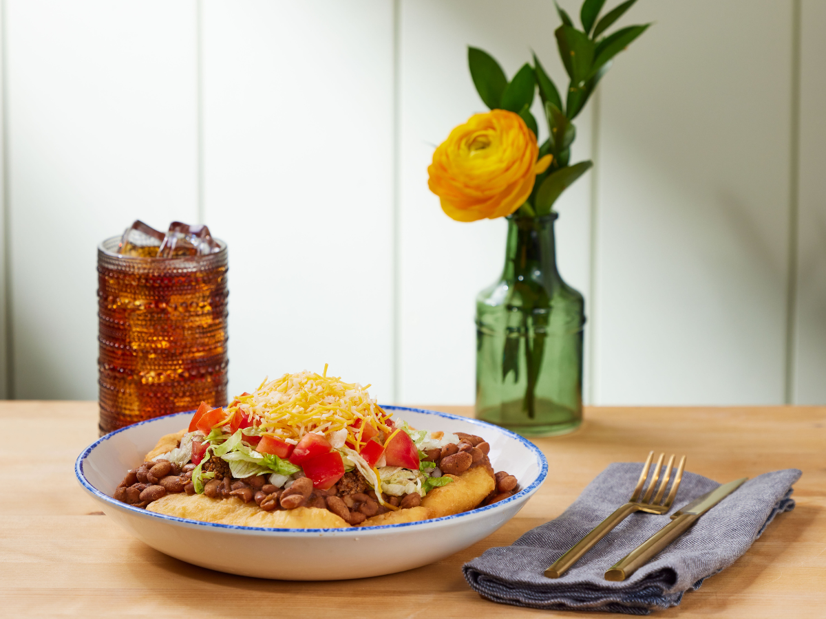 Indian Taco at Pinch of Southern Restaurant