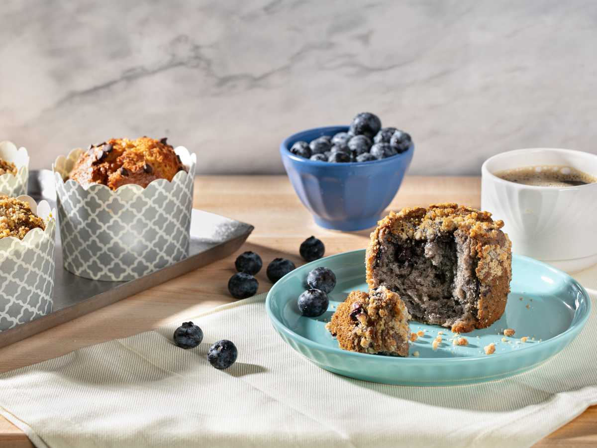 Blueberry Muffin at RISE Coffee & Bakery