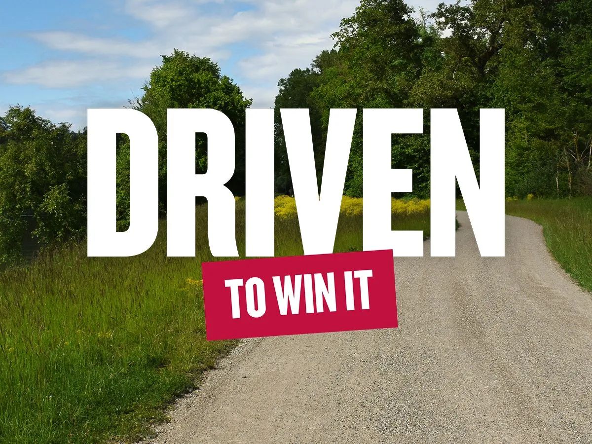 Driven To Win It Promotion Image