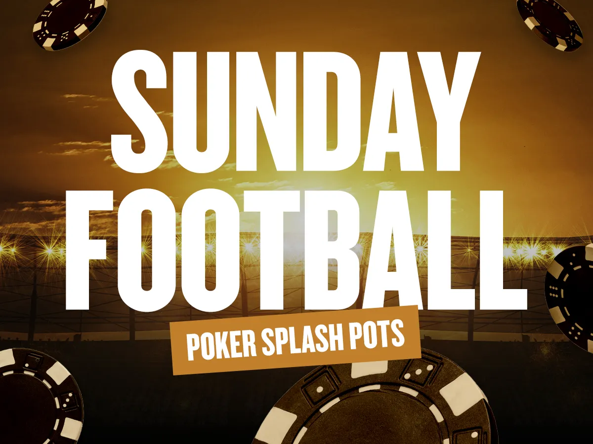Sunday Football Poker Splash Pots