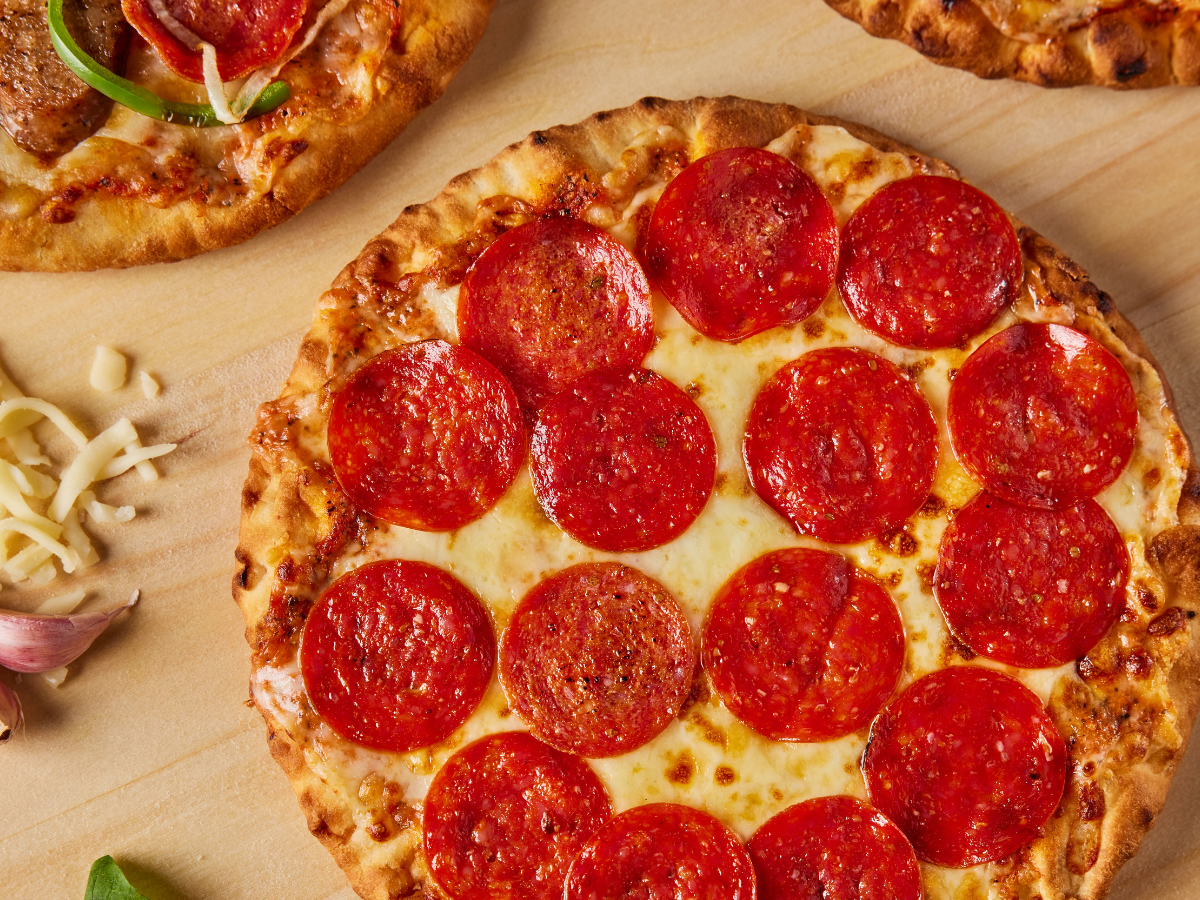 Pepperoni Pizza at Dough Mama's Restaurant