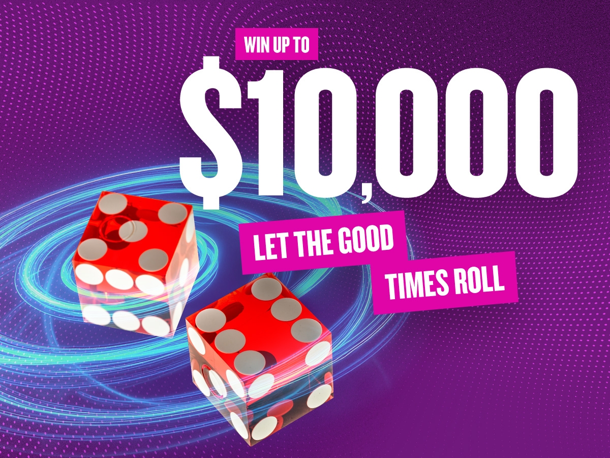 Up to $10,000 Big Dice Game