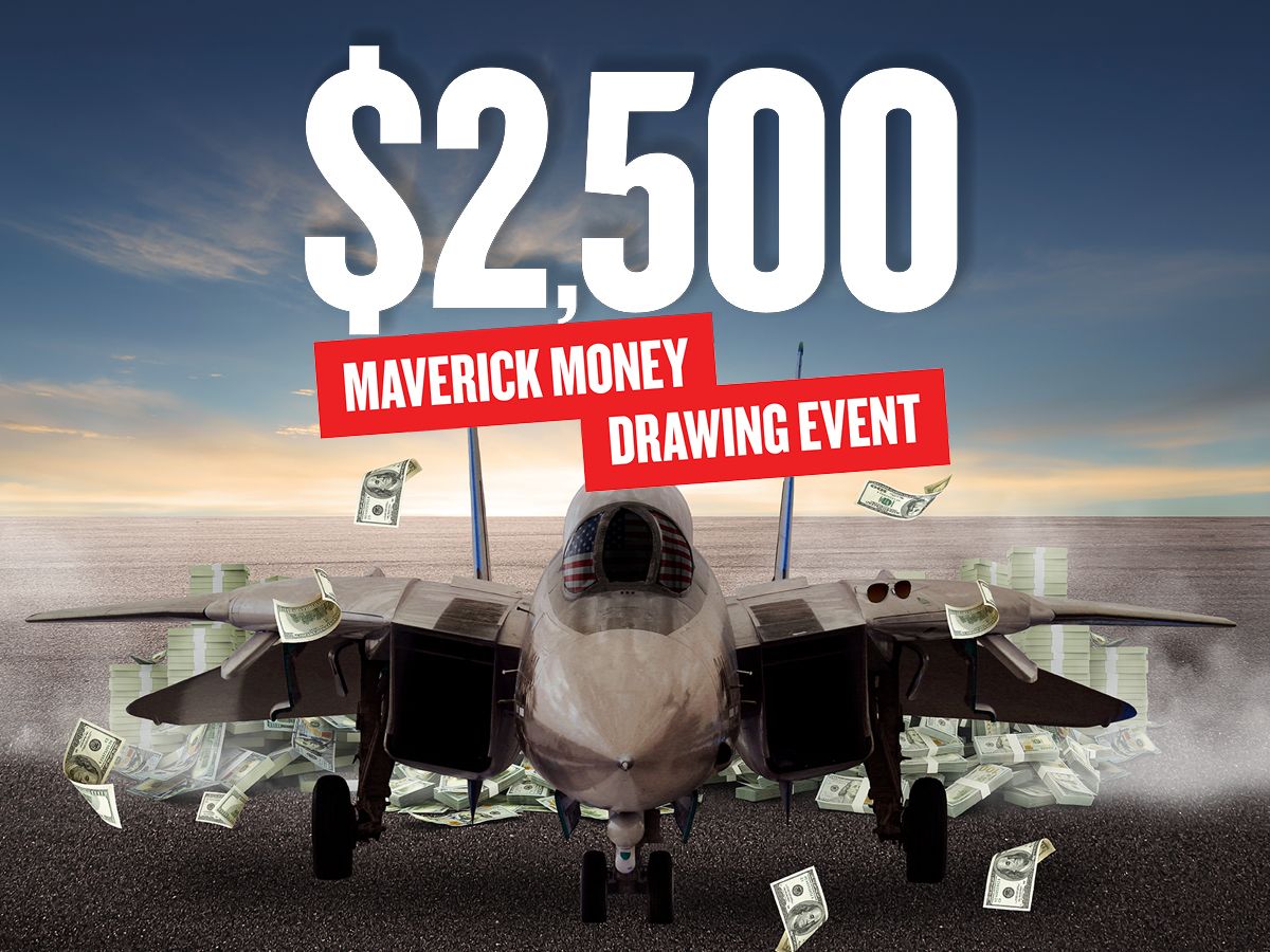 $2,500 Maverick Money Drawing Event promotional image