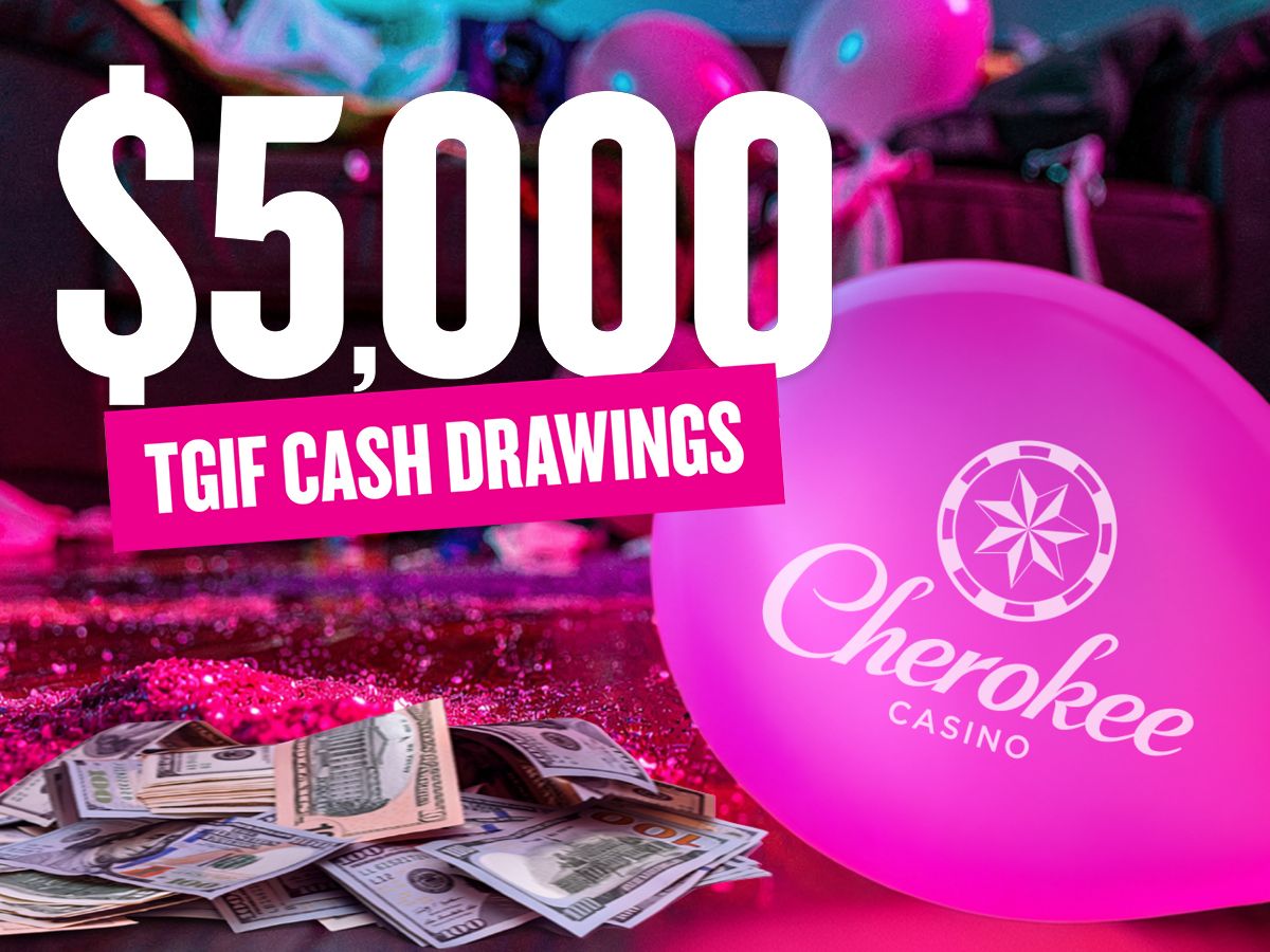 $5,000 TGIF Cash Drawings promotional image