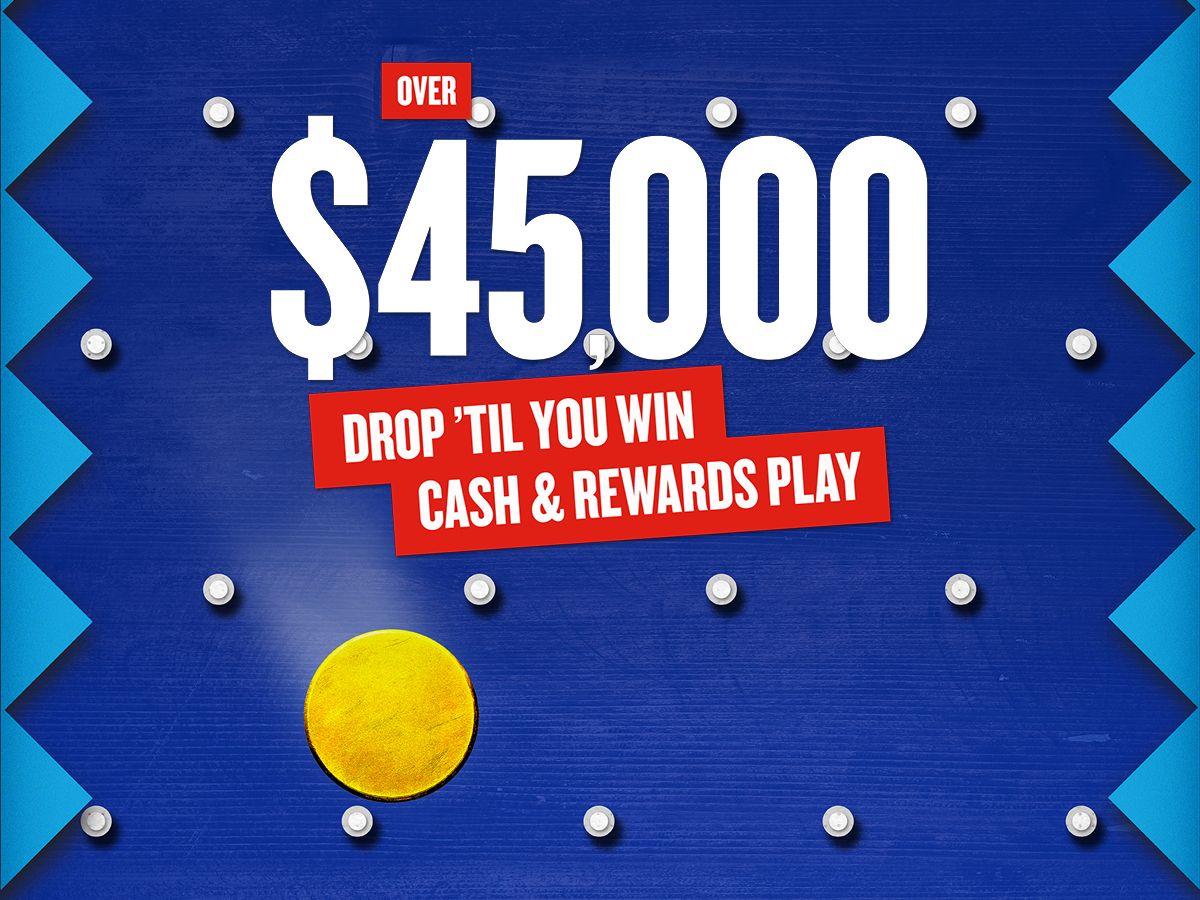 Over $45,000 Drop Til You Win Cash Drawings Promotion Image