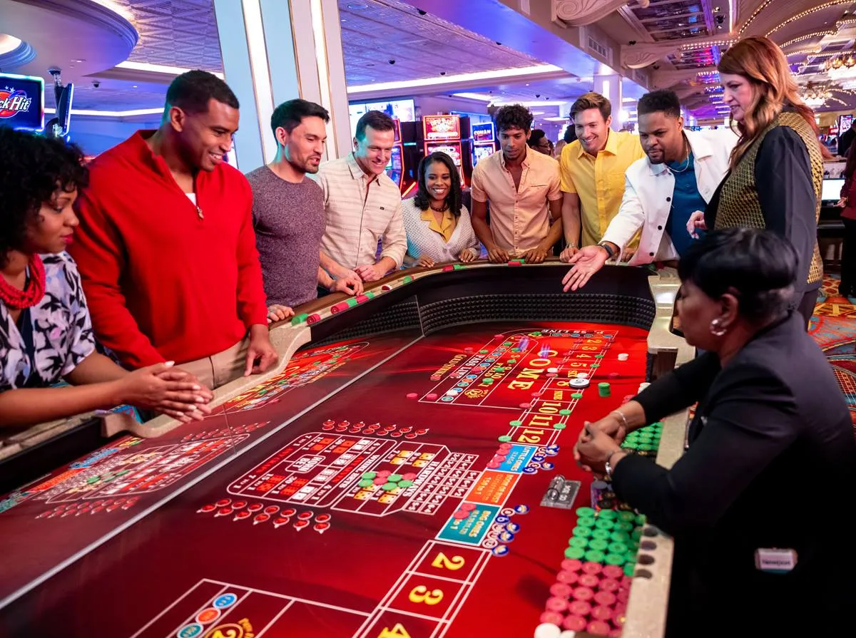 People playing a table game