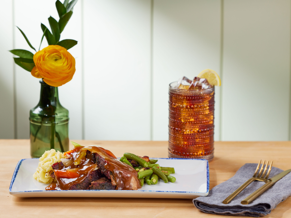 Pot Roast at Pinch of Southern Restaurant