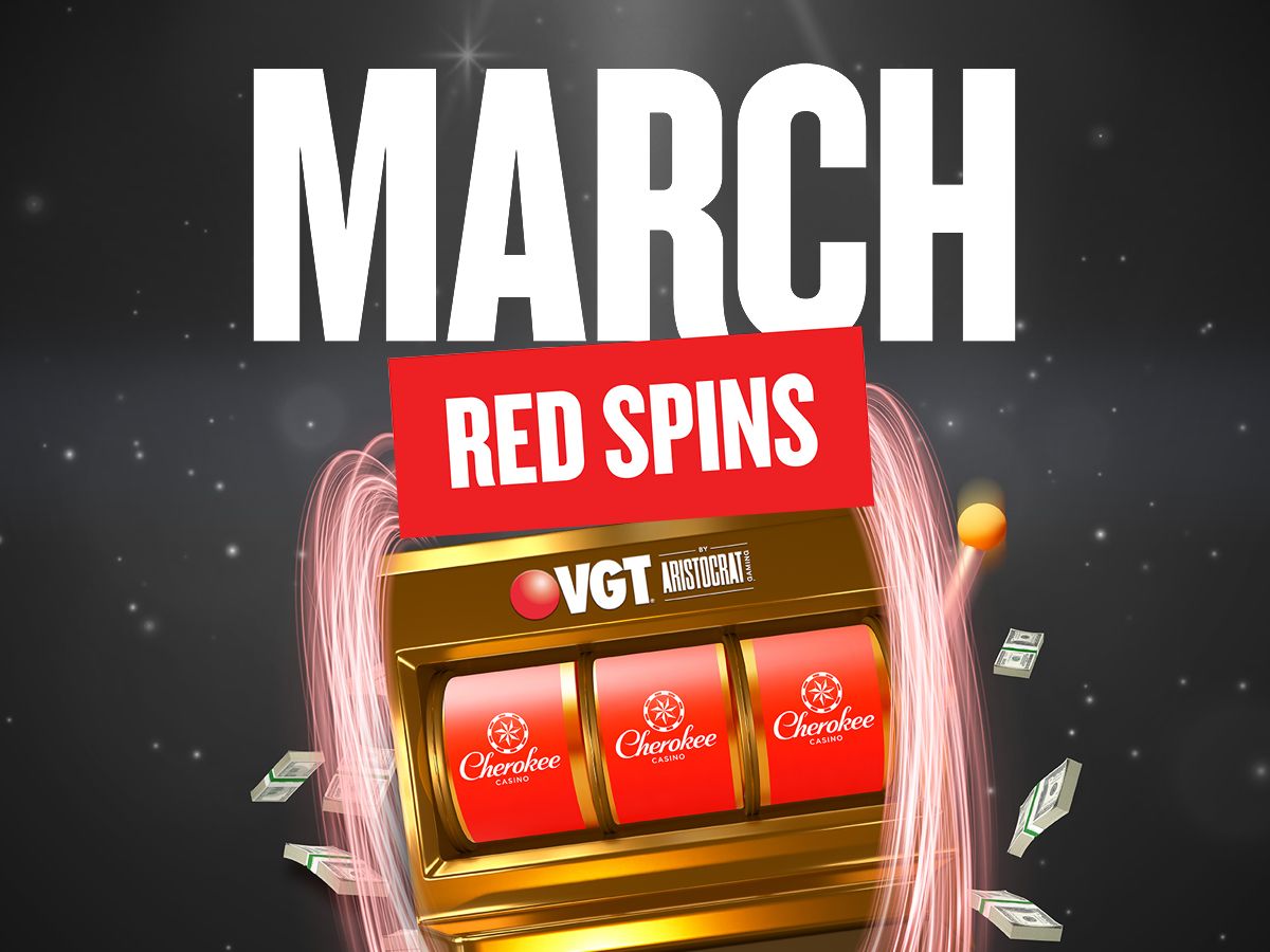 March Red Spins Promo Image
