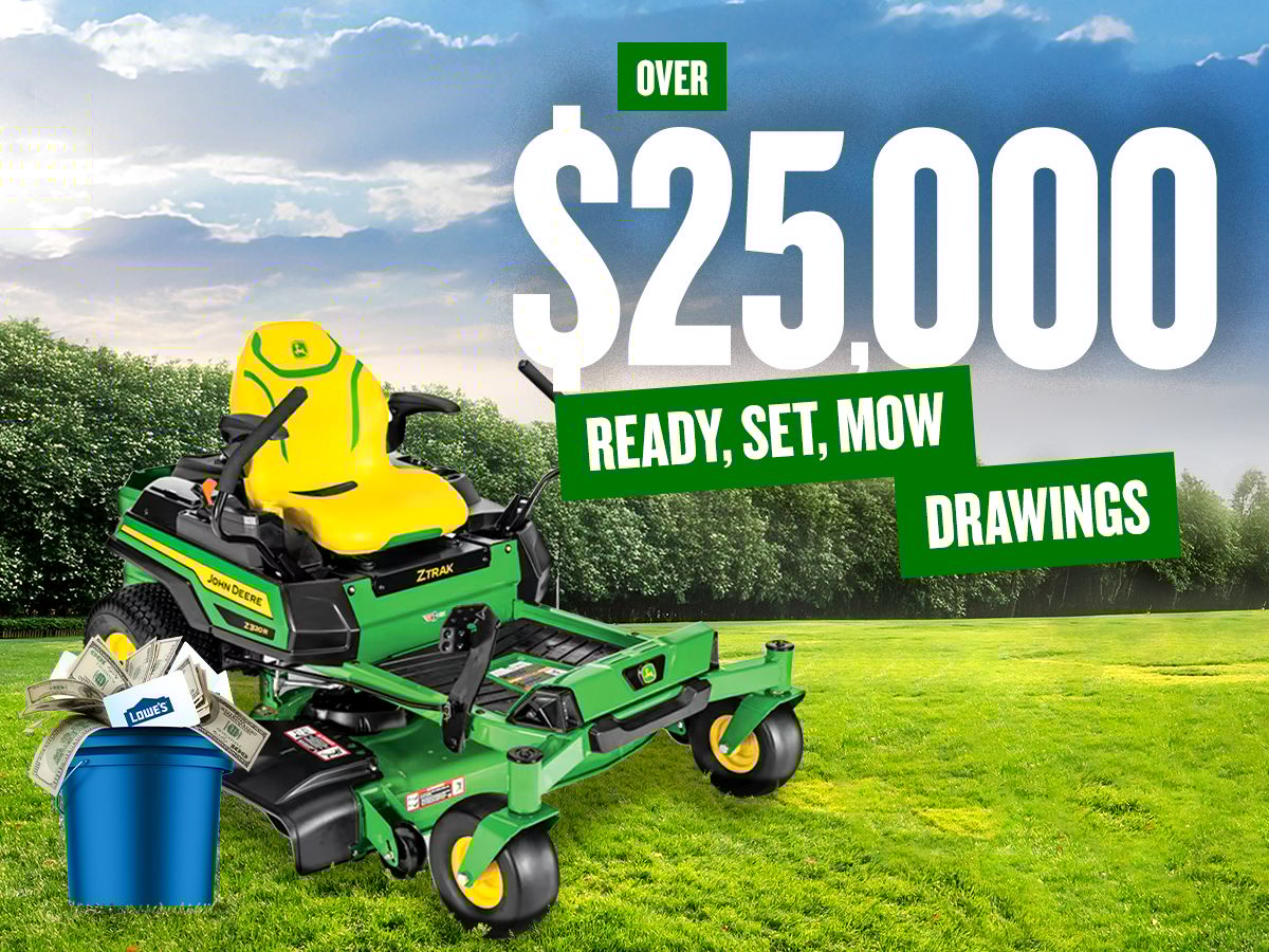 Ready, Set, Mow Drawings Promotion Image