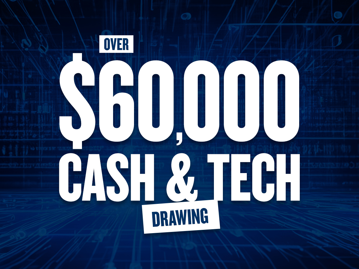 $60,000 Cash & Tech Drawings
