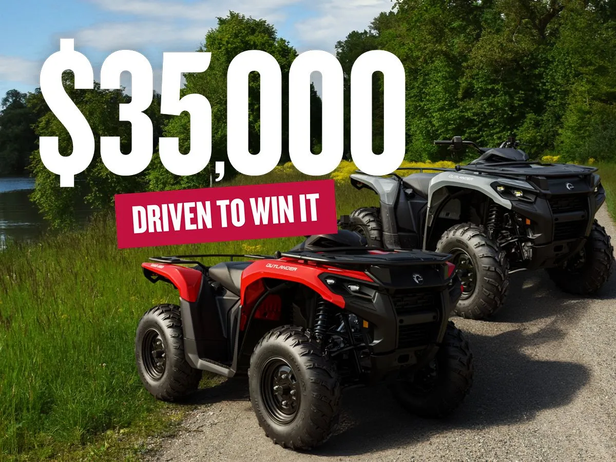 $35,000 Driven To Win It Promotion Image