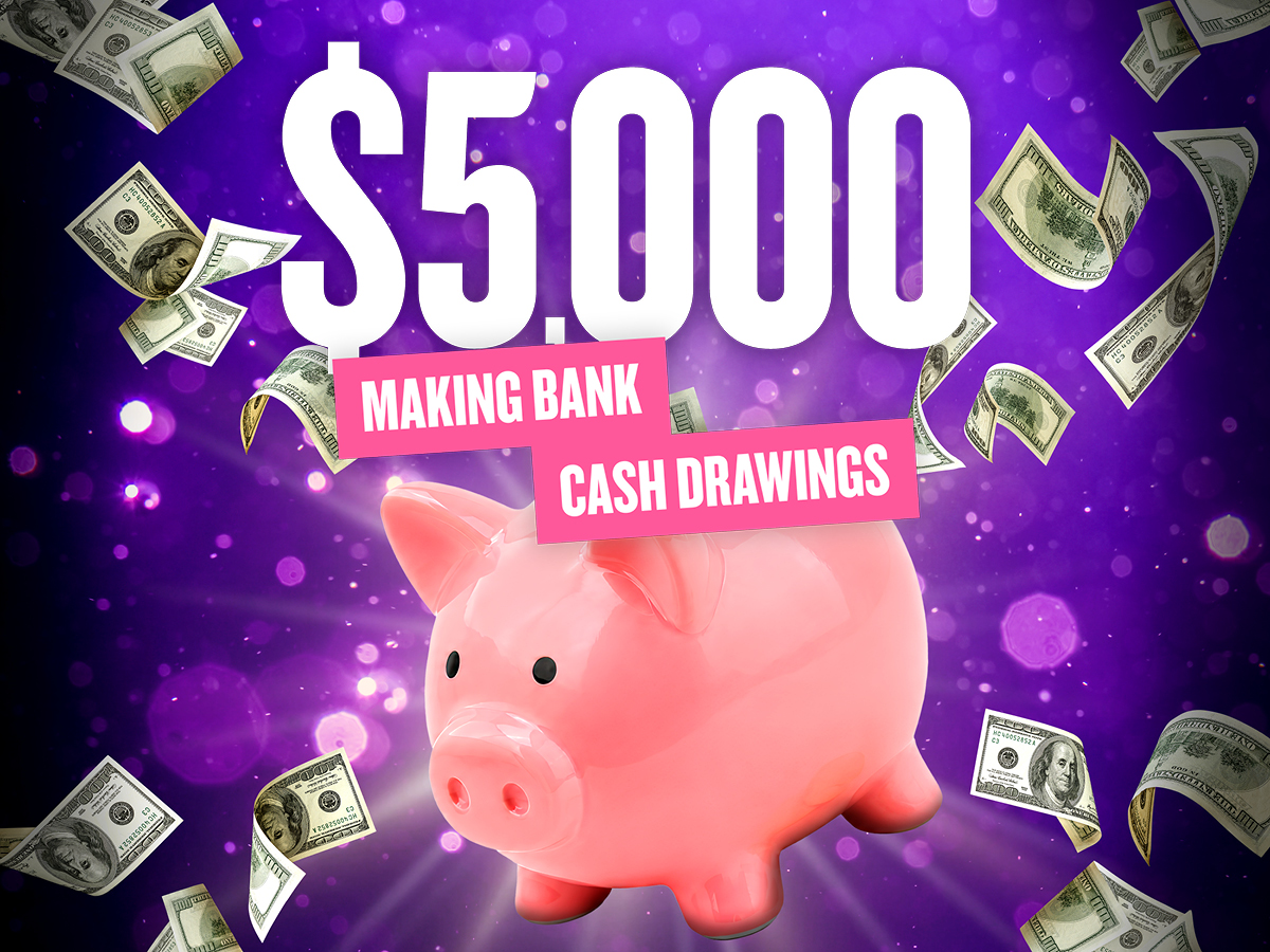$5,000 Making Bank Cash Drawings