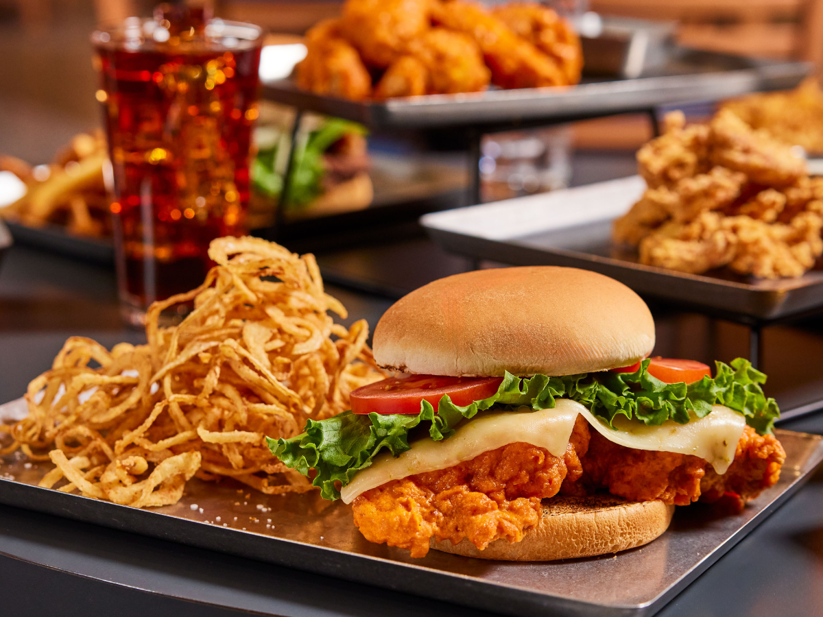 Chicken Sandwich at Burger & Chicken Restaurant