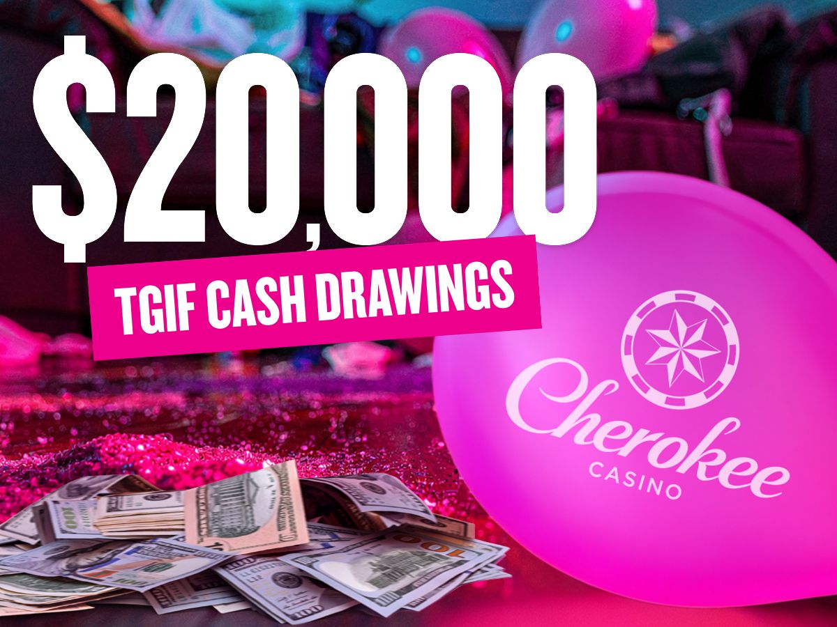 $20,000 TGIF Cash Drawings promotional image