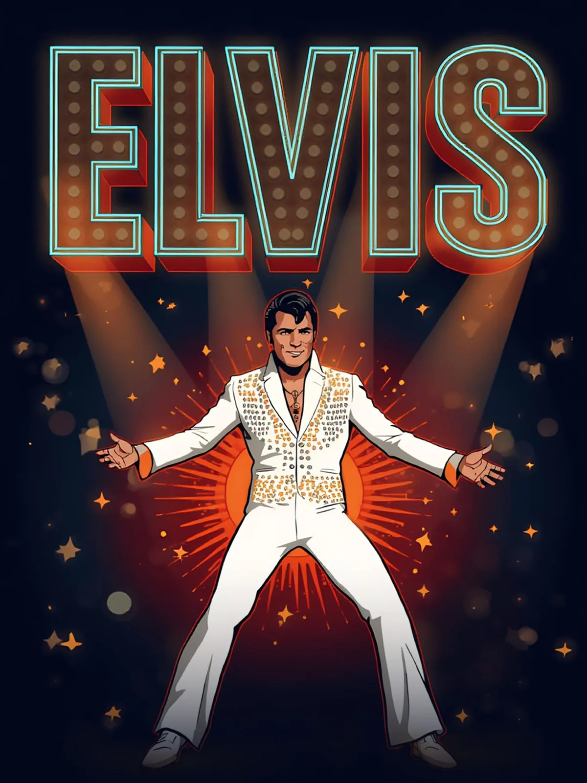 Brent Giddens as Elvis