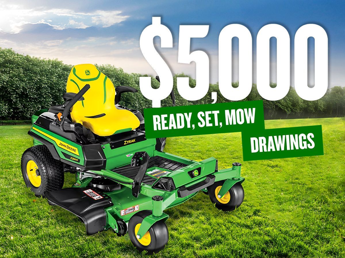 $5,000 Ready Set Mow Drawings