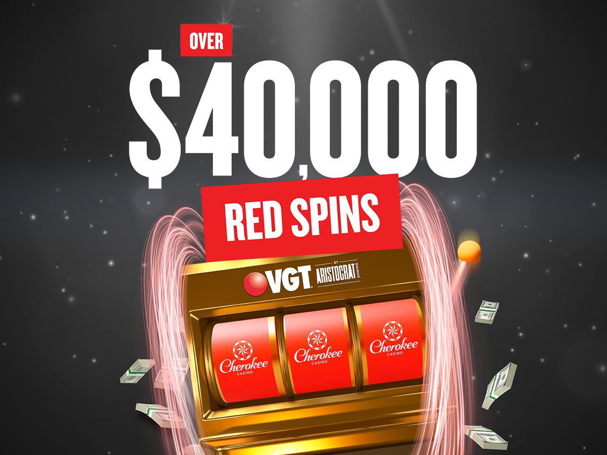 $40,000 Red Spins