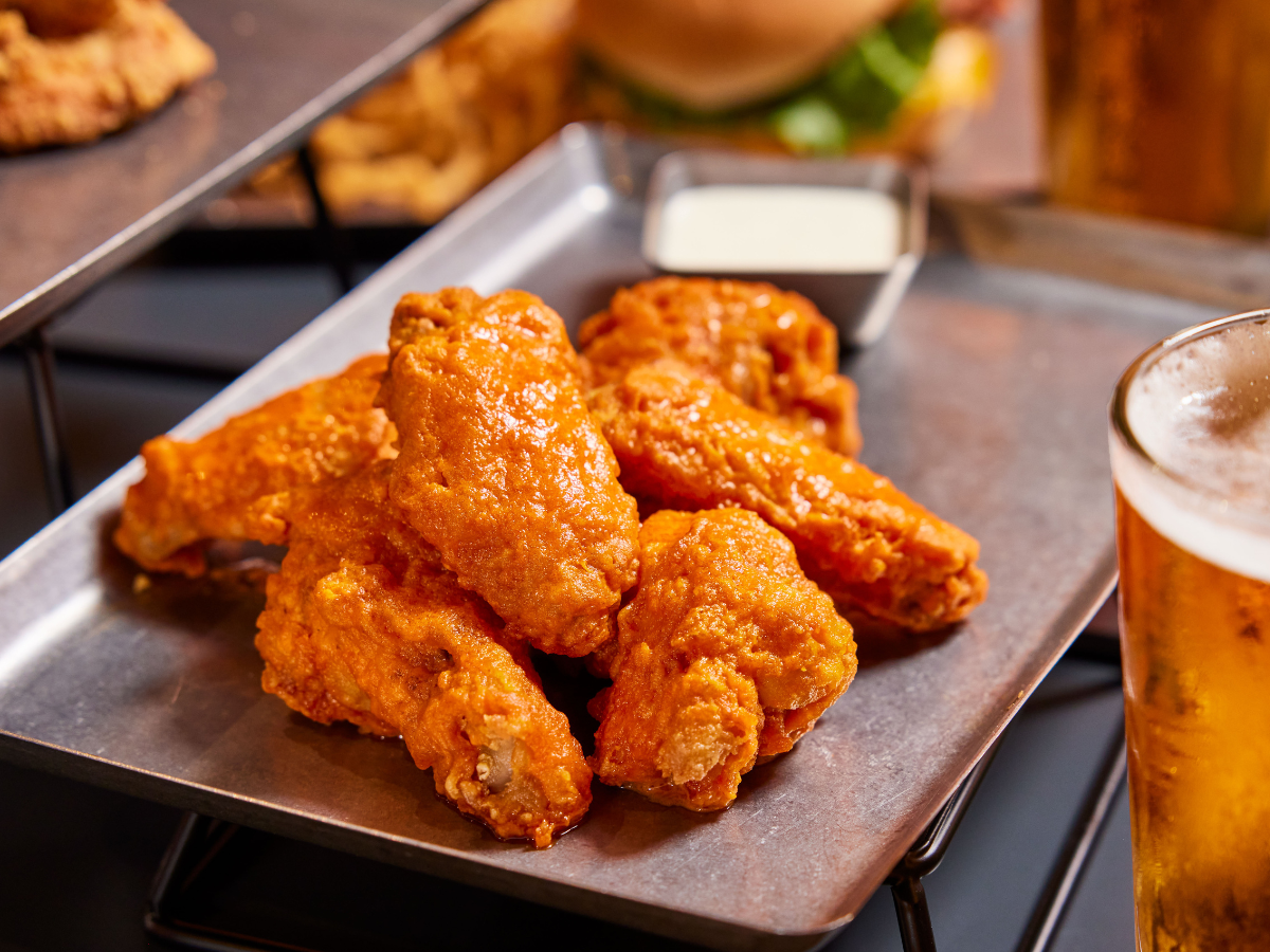 Chicken Wings at Burger & Chicken Restaurant