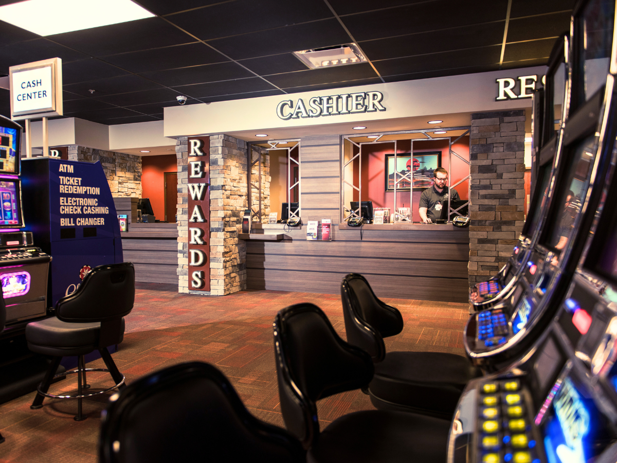 South Coffeyville Gaming Floor & Cashier