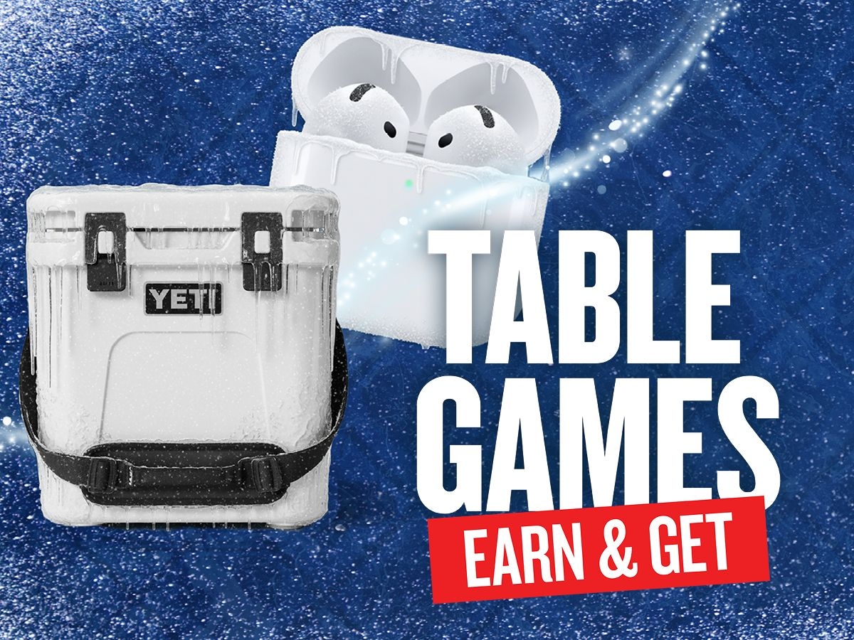 Image of Yeti Cooler and AirPods