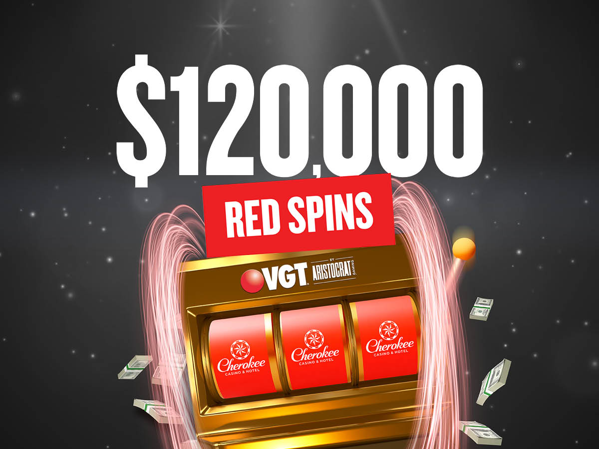 $120,000 Red Spins
