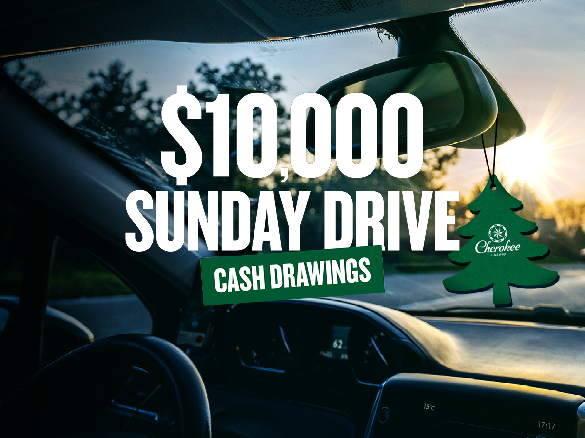 $10,000 Sunday Drive Cash Drawings promotional image