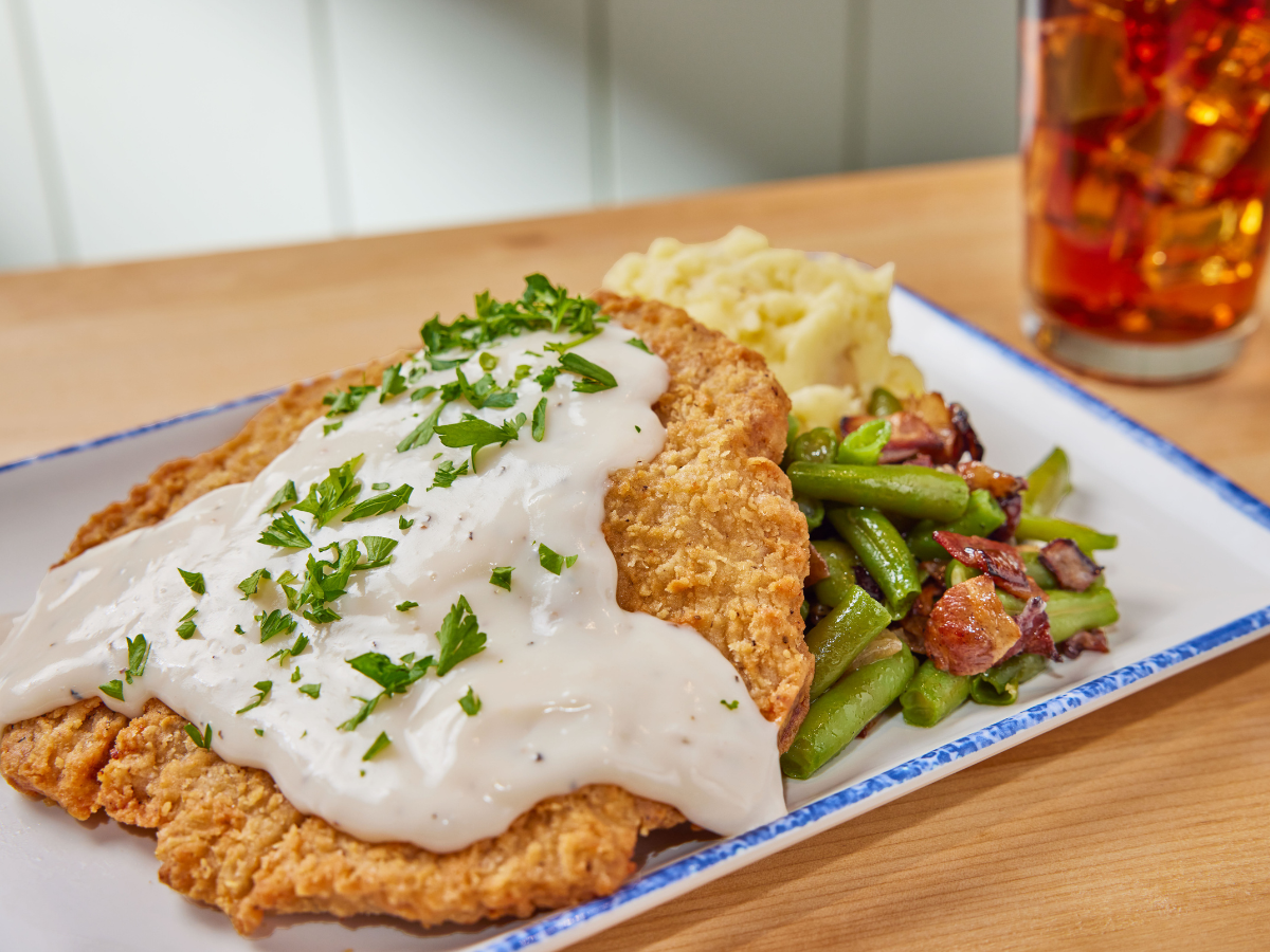 Chicken Fried Steak at Pinch of Southern Restaurant
