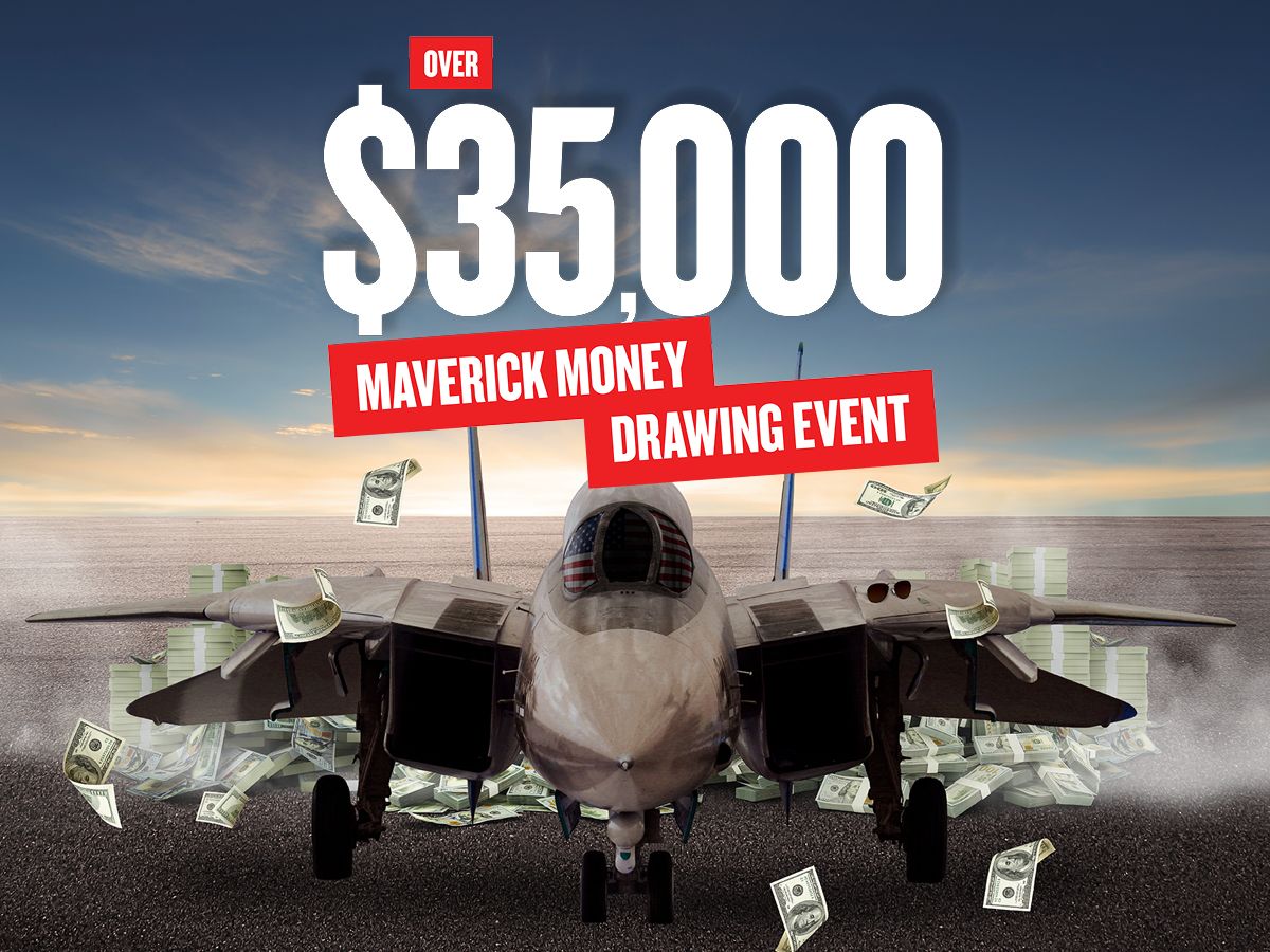 May 2026 Over $35,000 Maverick Money Drawing Event Promo Image