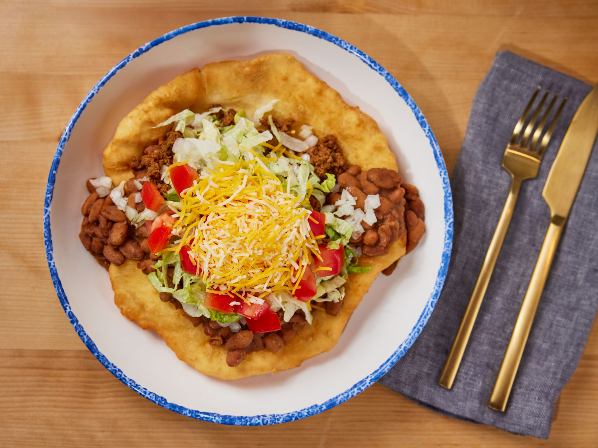 Indian Taco at Pinch of Southern Restaurant