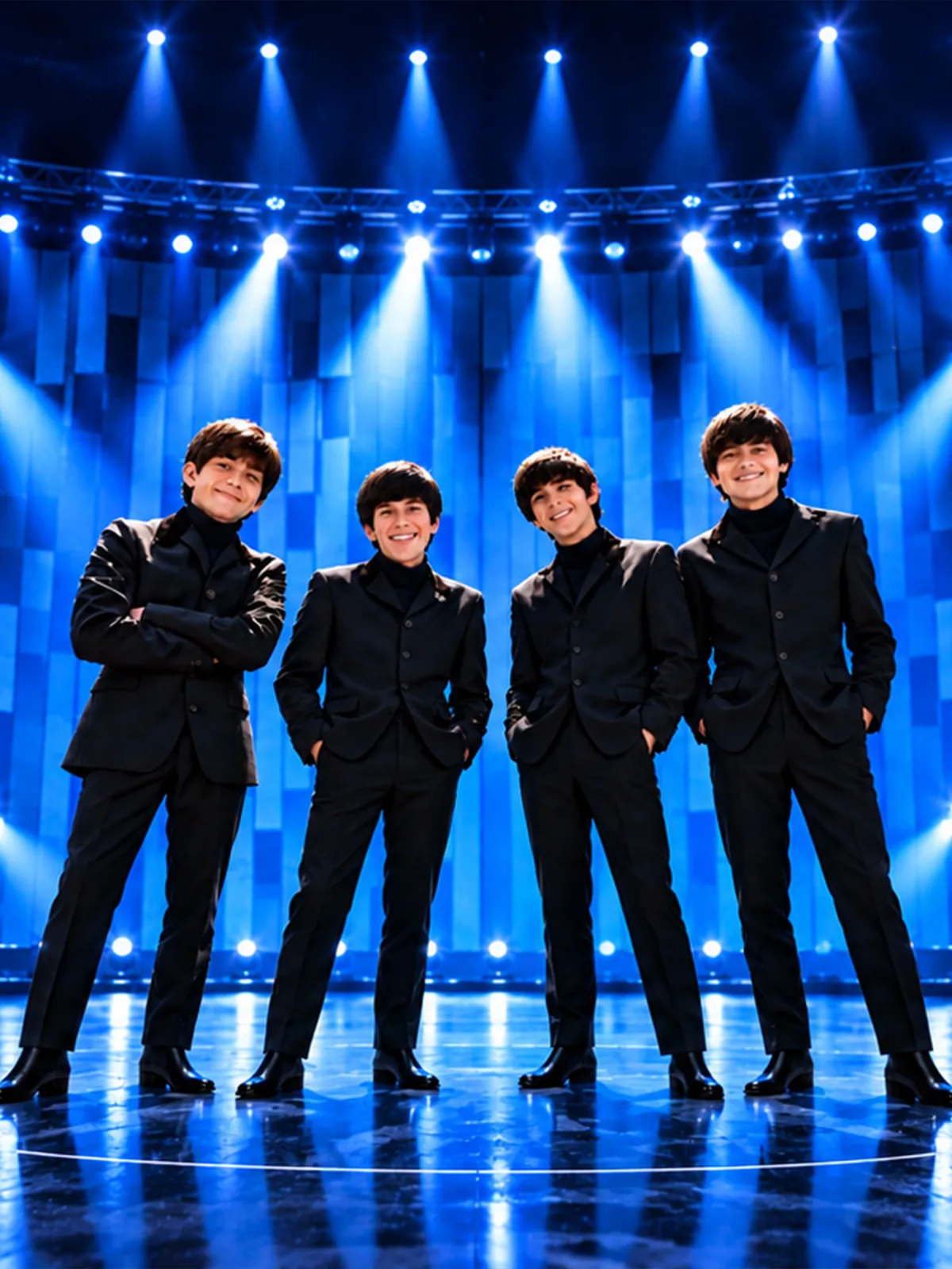Beatles Tribute Band Card Image