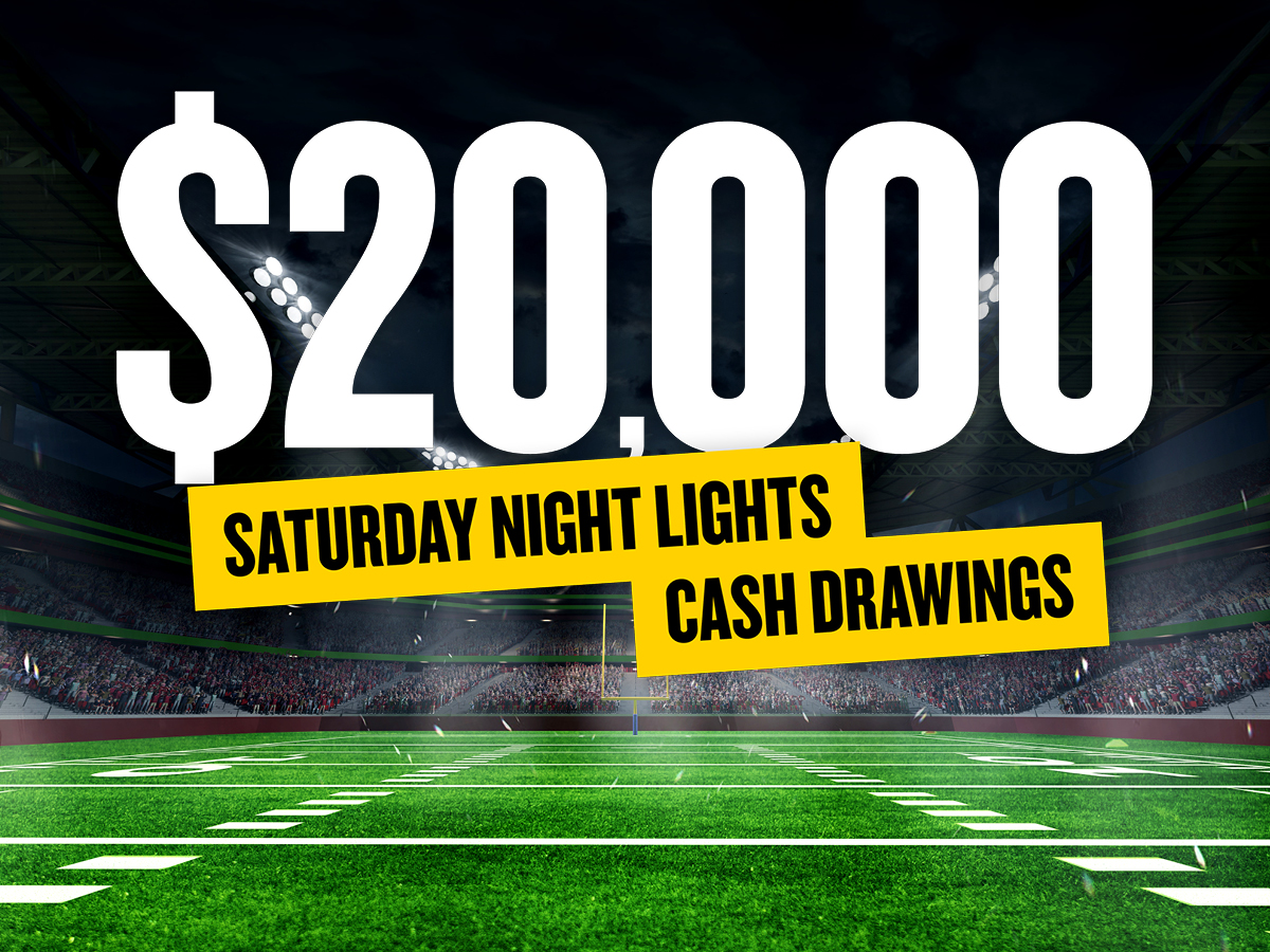 $20,000 Cash Drawings promotional image