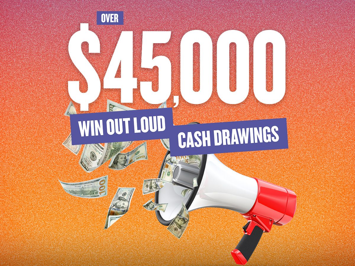 Over $45,000 Win Out Loud Cash Drawings Promotion Image